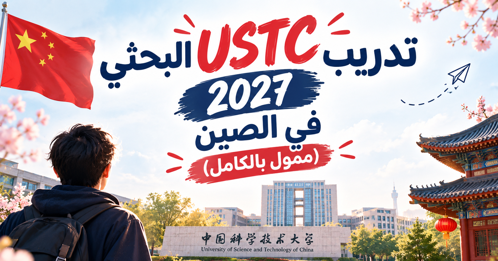 تدريب USTC البحثي 2027 في الصين (ممول بالكامل)