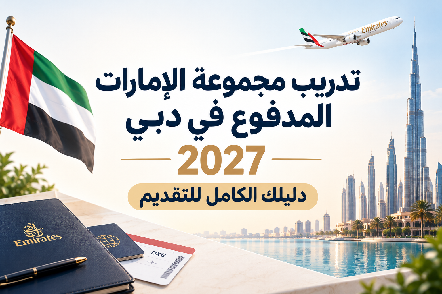 تدريب مجموعة الإمارات المدفوع في دبي 2027: دليلك الكامل للتقديم